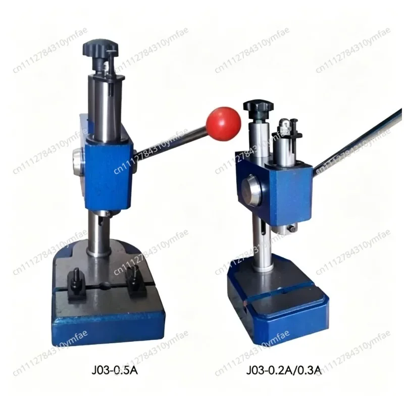 J03-0.2/0.3/0.5A Manual Press Machine Bench-top Small Punch Press Desktop Stamping Tool