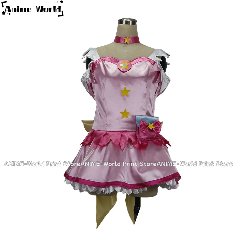 《Custom Size》Anime StarTwinkle Precure Hoshina Hikaru Costume Cosplay