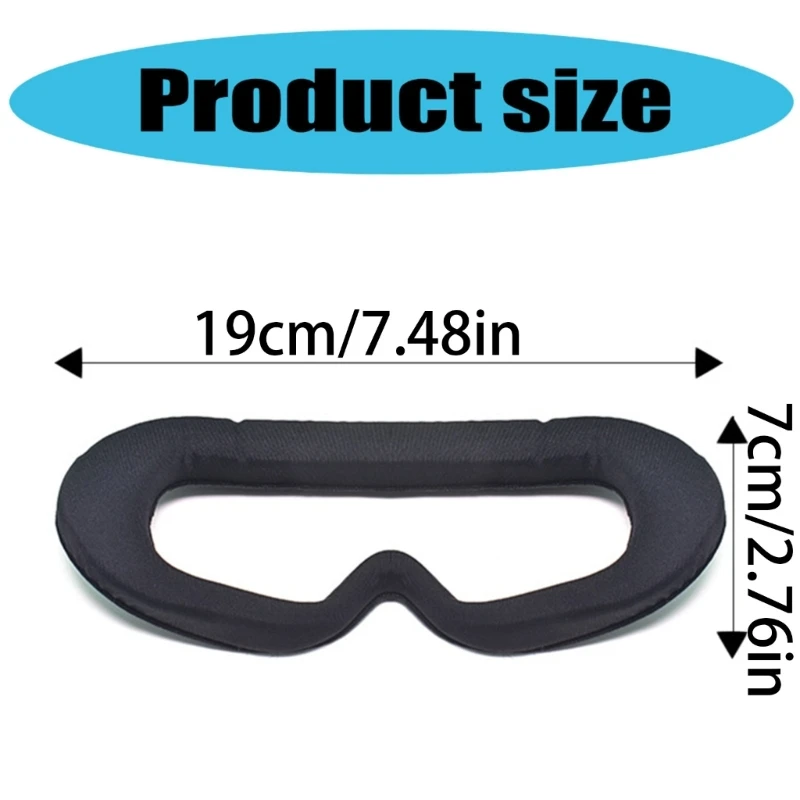 แผ่นมาส์กตาตามหลักสรีรศาสตร์สำหรับชุดหูฟัง Avata 2 ชุดหูฟัง Face Pad การปิดกั้นแสง