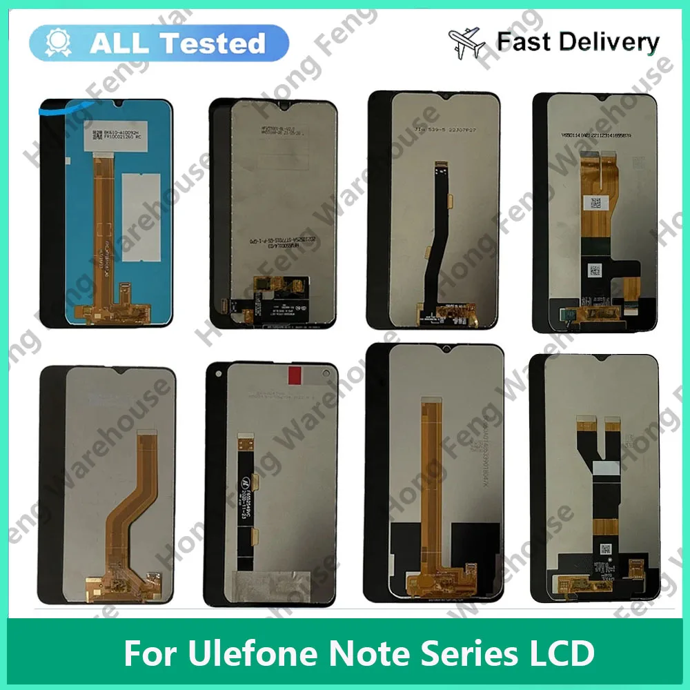 

For Ulefone Note 6P Note 14 Note16 Pro LCD Display Touch Screen For Ulefone Note 8 15 Note 9P Note10P Note 11P 12P Note 13P LCD