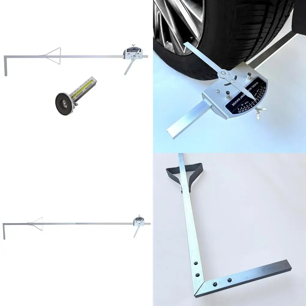 

Wheel Alignment Front End Toe Gauge and Magnetic Strut Alignment Level Tool