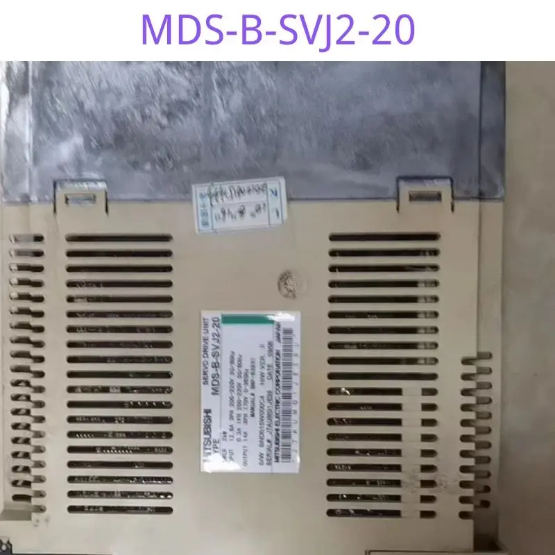 

MDS-B-SVJ2-20 MDS B SVJ2 20 Second-hand Drive,Normal Function Tested OK