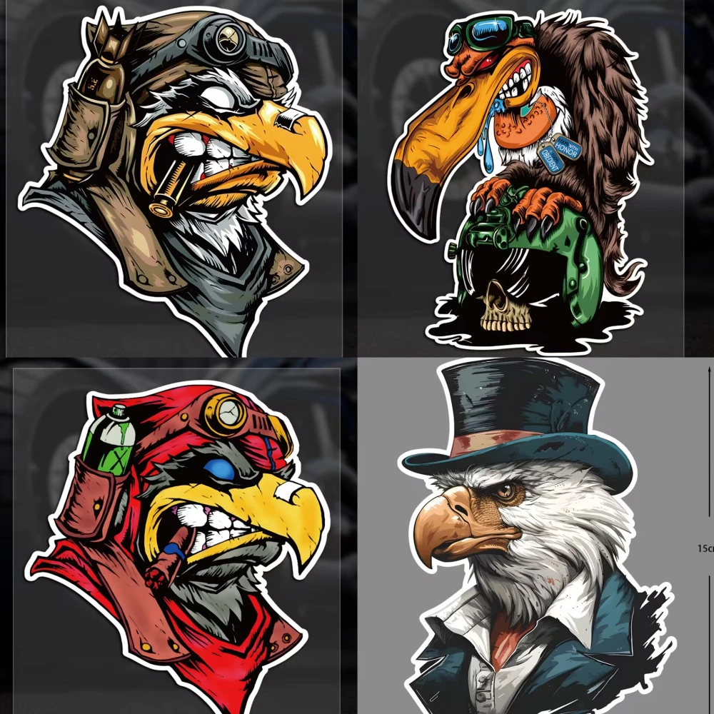 Eagle Rider Aufkleber Vinyl Reflektierende Helm Roller Auto Motorrad Zubehör Dekoration Körper Aufkleber