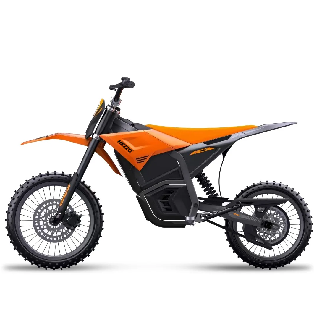 

HEZZO 60V6000W electric motorcycle two-wheeled high-power long-endurance electric off-road vehicle