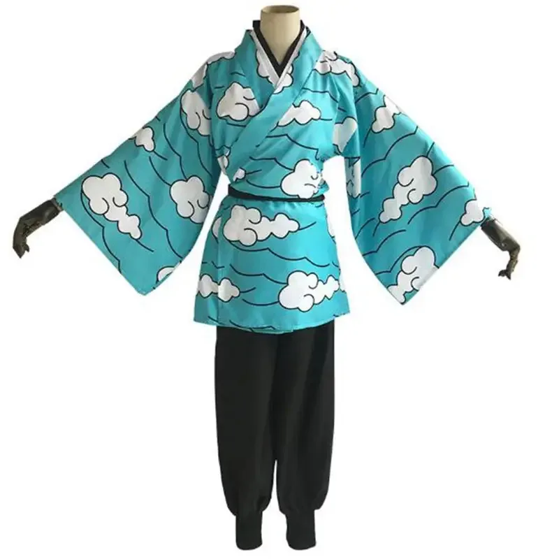 

2025 Demon SlayerKimetsu No Yaiba Kamado Tanjirou Sakonji Suit Cosplay Halloween Carnaval Christmas Costume Fancy Dres