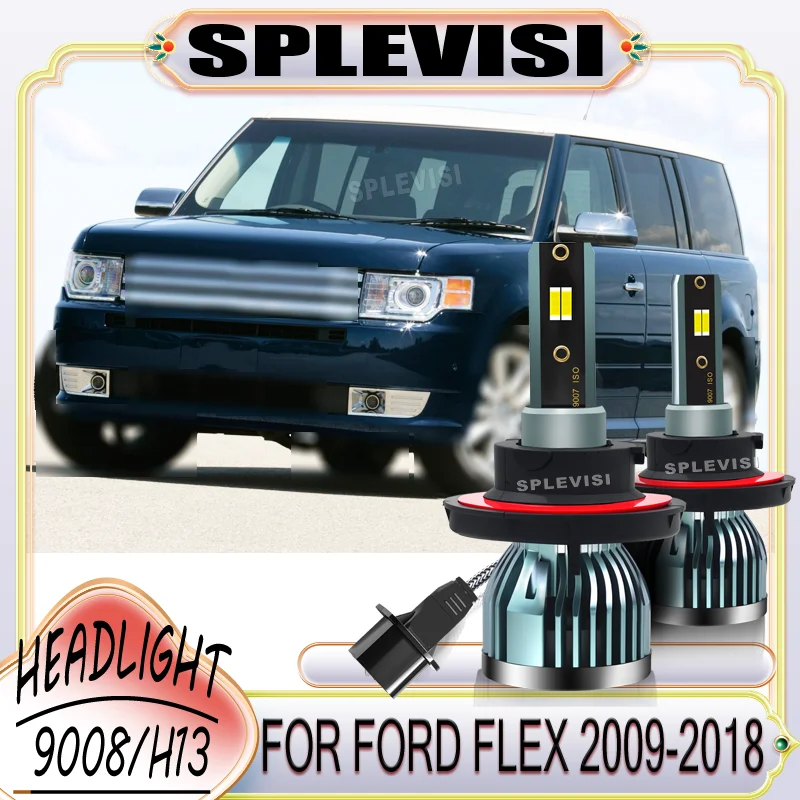 

Vibration-Proof Clear Night Vision Plug and Play LED Headlight For Ford Flex 2009-2018 2010 2011 2012 2013 2014 2015 2016 2017