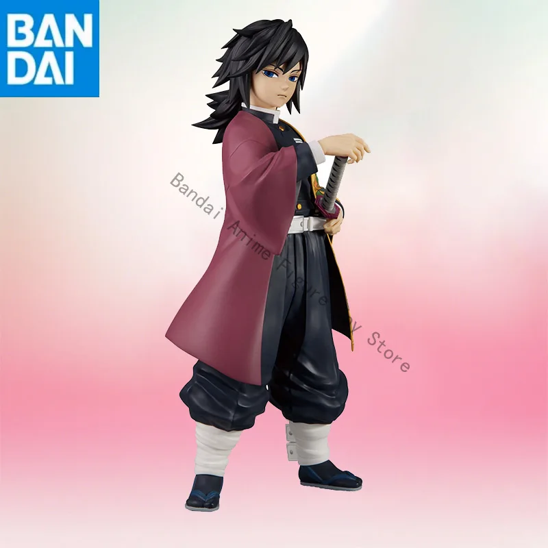 

in stock Original Genuine BANDAI NAMCO BANPRESTO Demon Slayer Grandista Tomioka Giyuu PVC Figure model Collector Figurine Toys