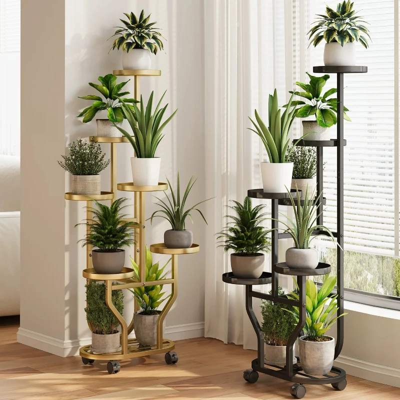 Storage Outdoor Plant Stand Display House Grass European Plant Shelf Gold Potting Arredo Giardino Per Esterno Room Decoration