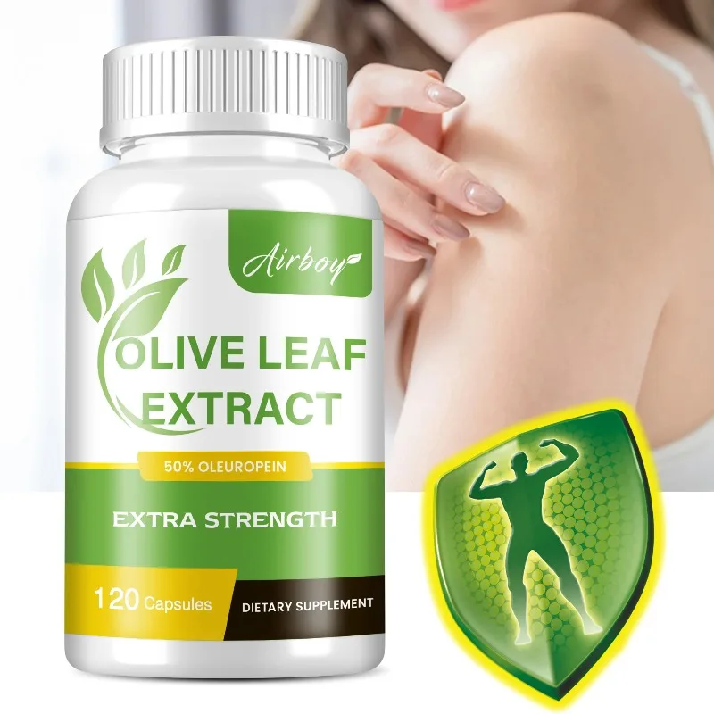 

Olive Leaf Extract - Antioxidant, Promotes Heart and Cardiovascular Health, Improves Energy Levels, Immune Support