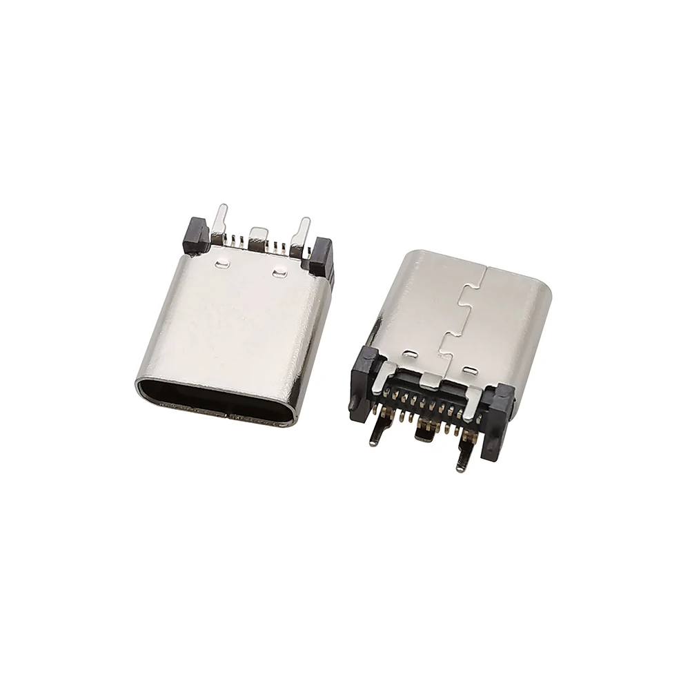 10/20 sztuk 24 Pin USB typ C gniazdo żeńskie pionowe złącze PCB ładowanie stacja dokująca wtyczka Port DIY naprawa wymiana