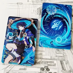 Game Genshin Impact Wanderer Balladeer Cartoon Acrylic Brick Quicksand Mahjong BL Stand Model Cosplay Anime Souvenir Collection