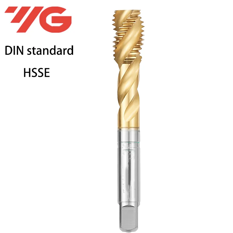 Korea YG DIN Standard Spiral Fluted Tap Pointed M2 M2.5 M3 M4 M5 M6 M8 M10 M12 M14 M16 M18 M20M24M27M30 Screw Thread Taps