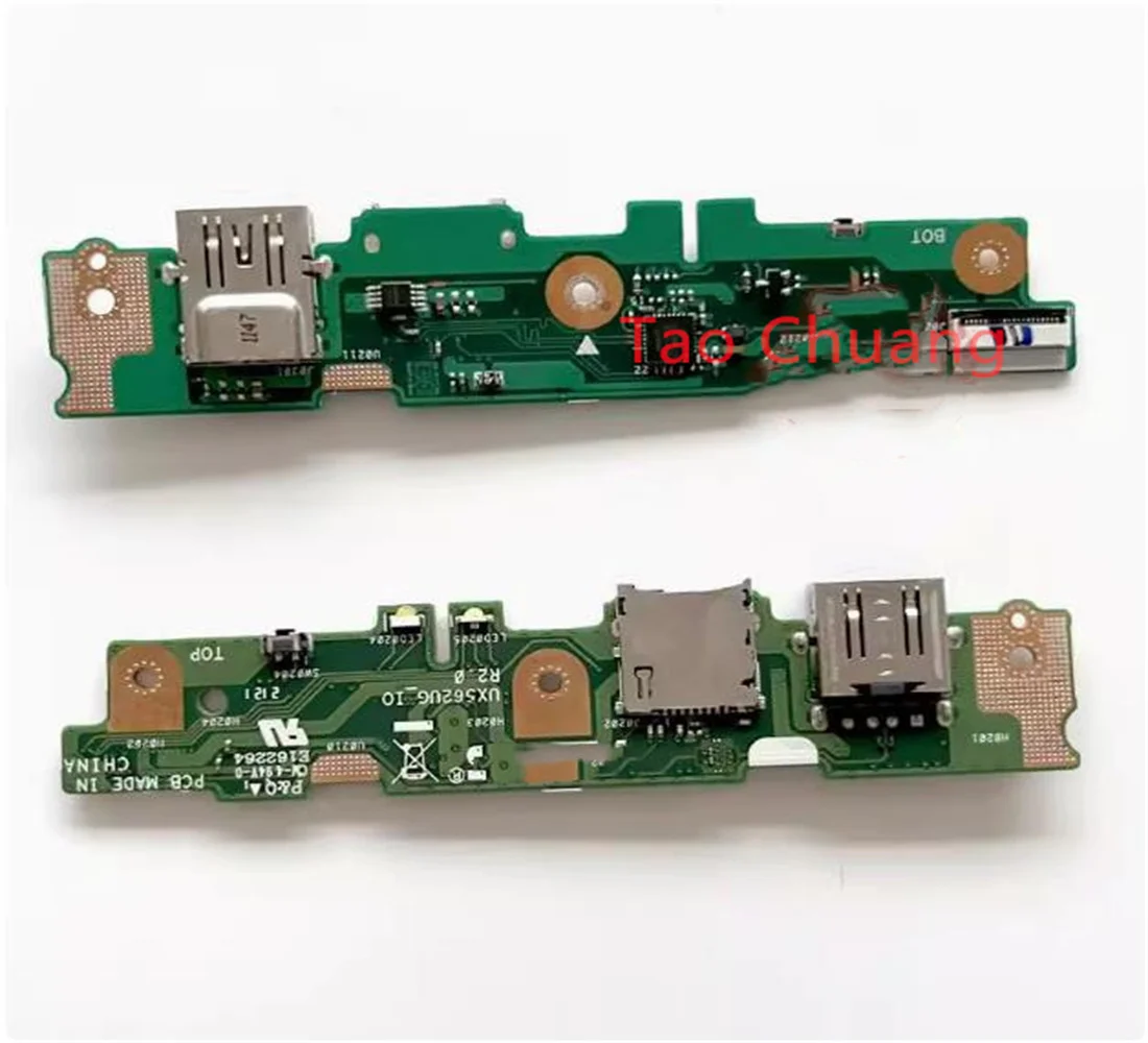 FOR ASUS ZenBook Flip 15 UX562FD UX562FA UX562UG UX562 SD Card Reader USB Board Switch Button Board