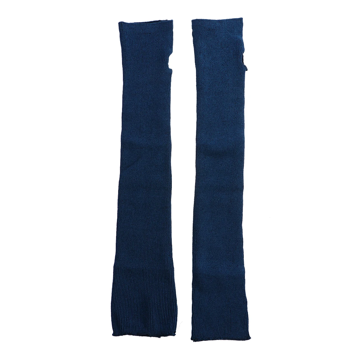 1 غطاء ذراع حراري محبوك بأكمام الساعد لفصل الشتاء وركوب الدراجات والجري وصيد الأسماك والقيادة والرياضات الخارجية باللون الأزرق