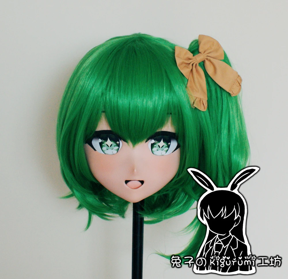 (RB6533)Quality Handmade Female Resin Cosplay Japanese Role Anime Daiyousei Kigurumi Crossdress Doll Transgender Mask