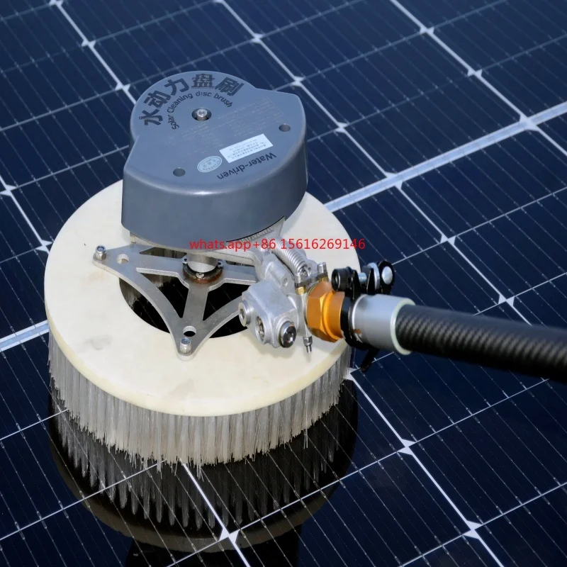

Double Head Solar Panels Cleaner Machine Willone Solar Panel Cleaning Brush