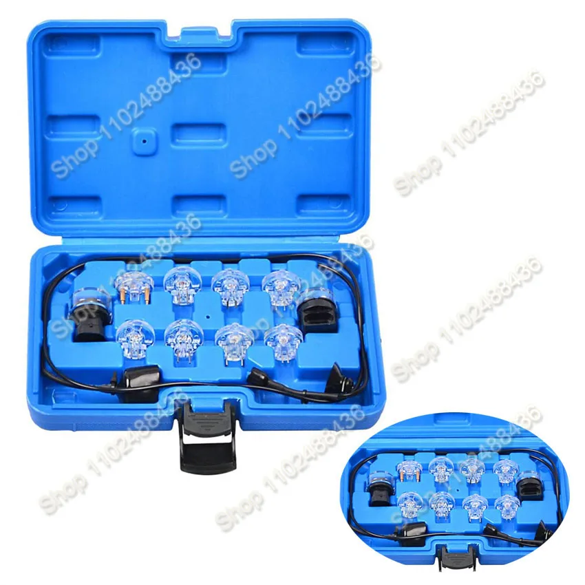 

11Pcs Electronic Fuel Injection And Signal Tester Light Test Set