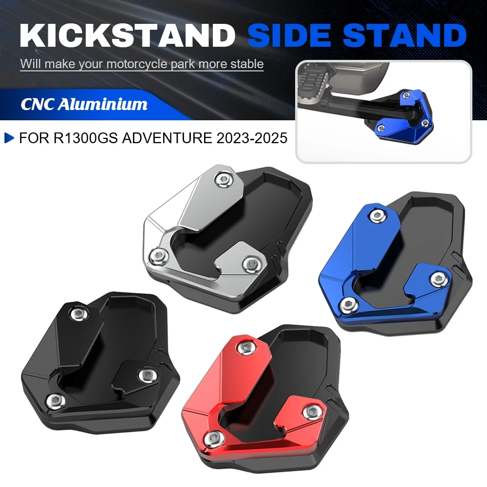 

Kickstand Motorcycle Accessories Foot Side Stand Extension Pad Support Plate Enlarge For BMW R1300GS Adventure 2023-2024-2025