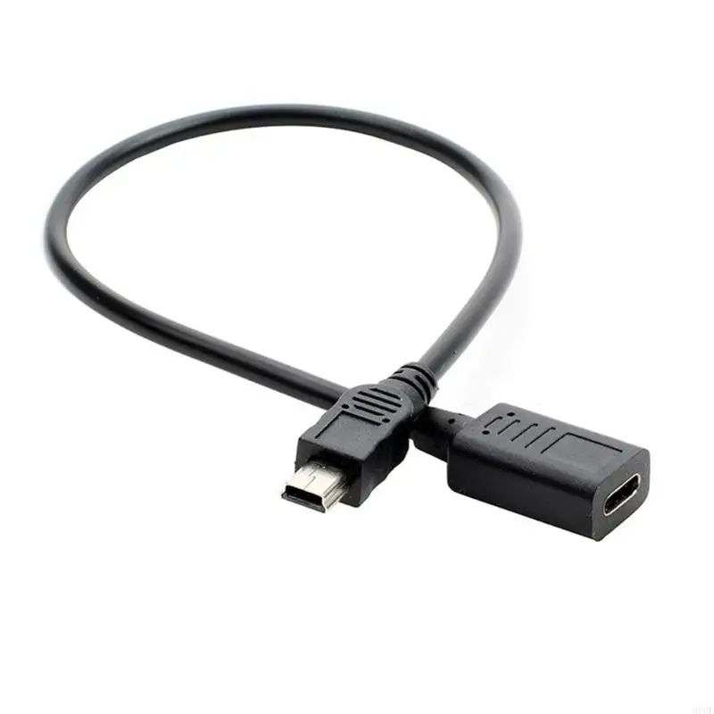 900F USB C FEMINER MINI USB MALE MALE Convert Convertrector Support Ladung und Datensynchronisierung