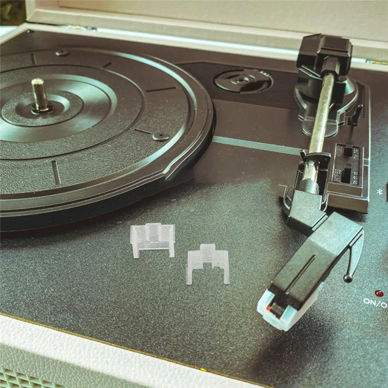 Y23A-2Pcs cubierta protectora de lápiz para tocadiscos cubierta de lápiz óptico cubierta de aguja de registro para aguja de tocadiscos ATN3600L