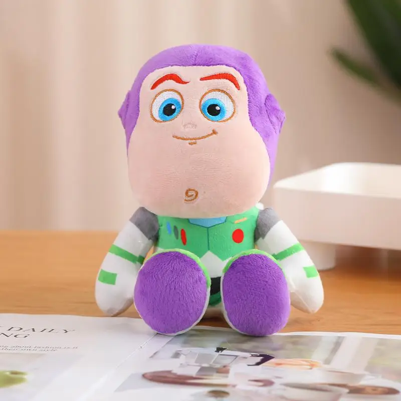 Cartoon Toy Story Woody Plüschtierpuppe Niedliche Lightyear Jessie Cartoon Anime Charm Rucksack Niedliche schöne Puppe Dekoration Geschenke