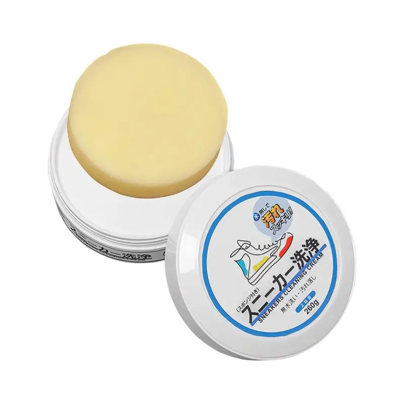 White Shoe Cleaning Cream Sneaker Cleaner & Stain Removal Cream Multifunctional Stain Removal Cream For Effective Shoes Stain