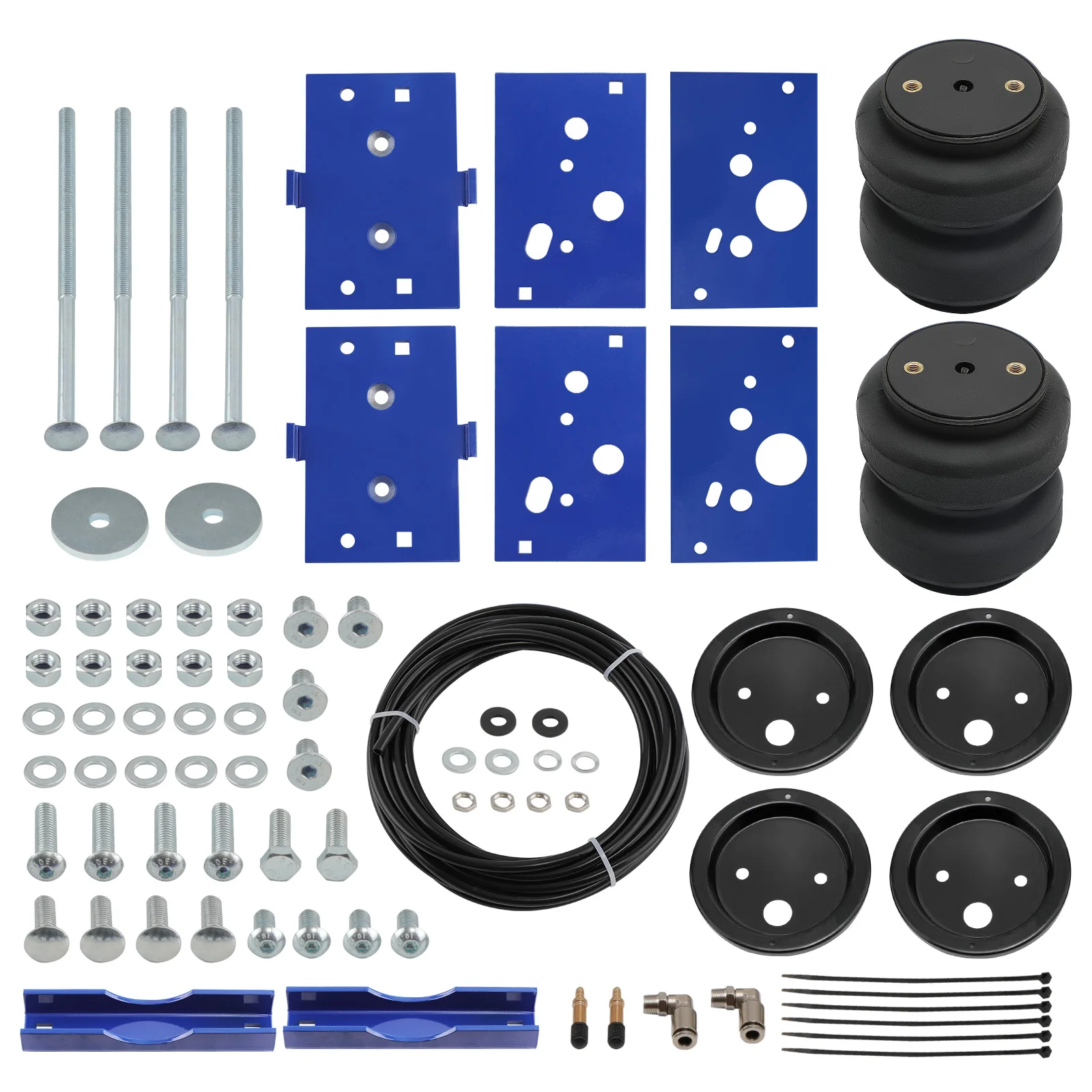 Air Spring Kit Rear For Dodge Ram 2500 2014 - 2022 with in Bed Hitches Air Spring Rear Air Spring Suspension Bag Leveling Kit