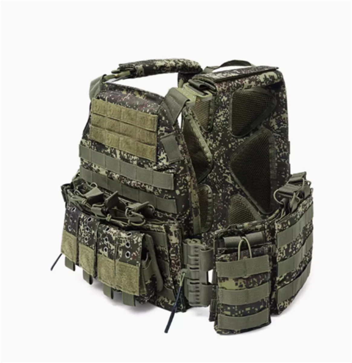 

Russian camouflage tactical vest bulletproof vest bullet hook