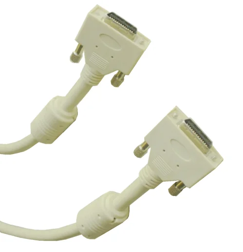 Camera Link Cable with MDR Male Straight to MDR Male Straight White without power supply static without motion use