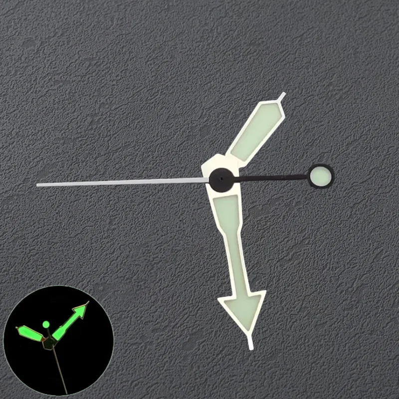 C3 Green Luminous Watch Hands Pointer Diving Watch DIY Parts Accessories for Japan Seiko NH35 NH36 NH70/4R/7S Automatic Movement image 6