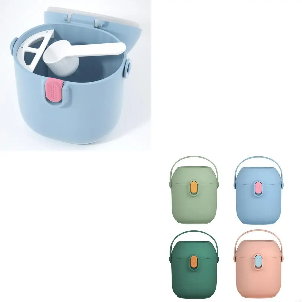 

Multifunctional Baby Milk Powder Container Box with Spoon Storage Container 425F