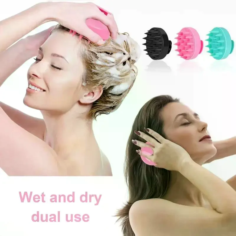 /Kuz/Shampoo Brush Body Massage Brush Bath Shower Brush Salon Hairdressing Tool Scalp Massage Comb Hair Washing Comb