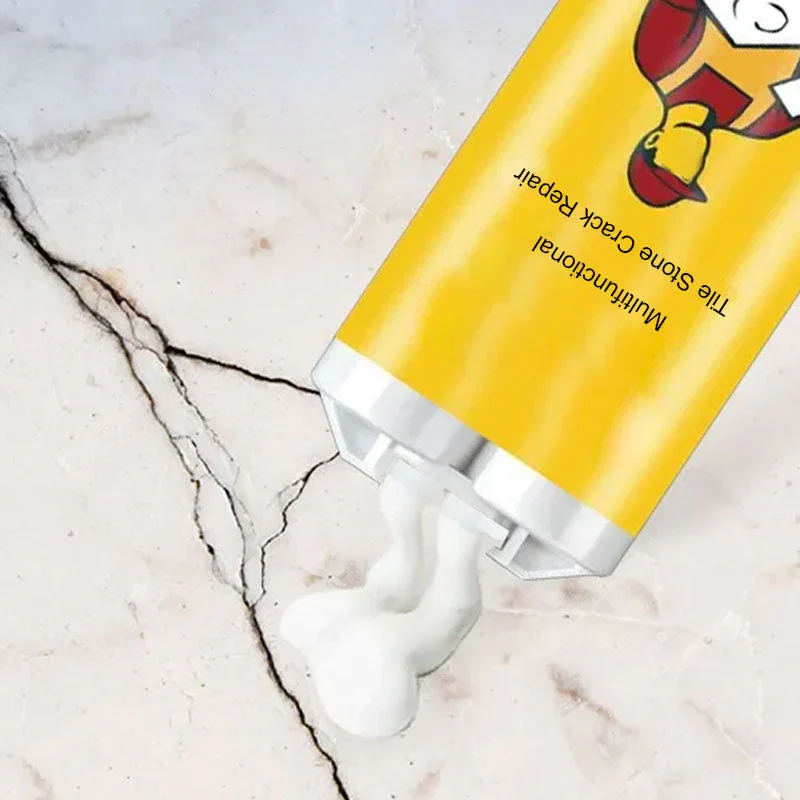85g Multifunktionale Fliesen Stein Riss Reparatur Kit Keramik Boden Fliesen Topflöcher Reparatur Paste Boden Risse Spurlose Reparatur Mittel