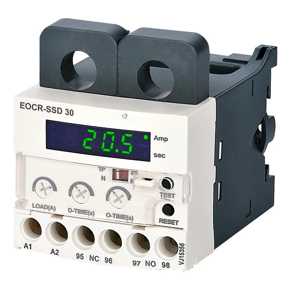 Digital Electronic Overload Relay Motor Protector Thermal Overload Relay