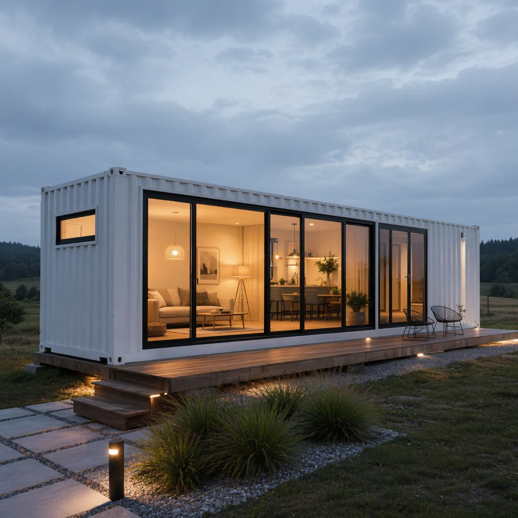 Factory Customization High Quality Container Minimalist Style Aluminum Alloy Container House Durable Modular Prefab House