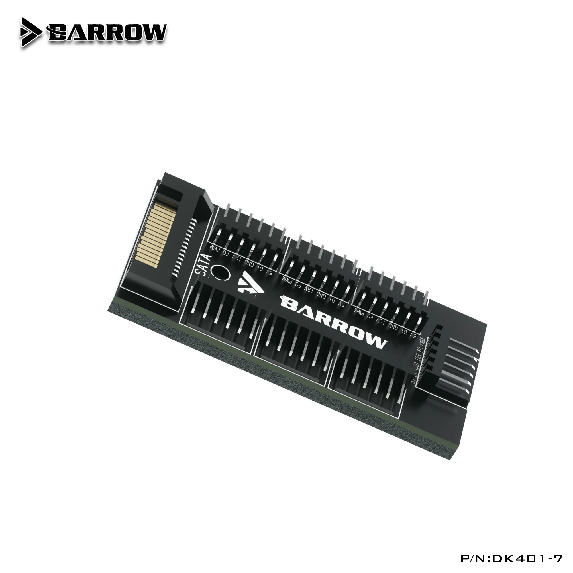 Arrow A-RGB Hub /Splitter 1 Hingga 7 Konverter Perluas Port/Ekstensi Header/untuk Antarmuka Kipas Motherboard/Strip LED/Adaptor ARGB