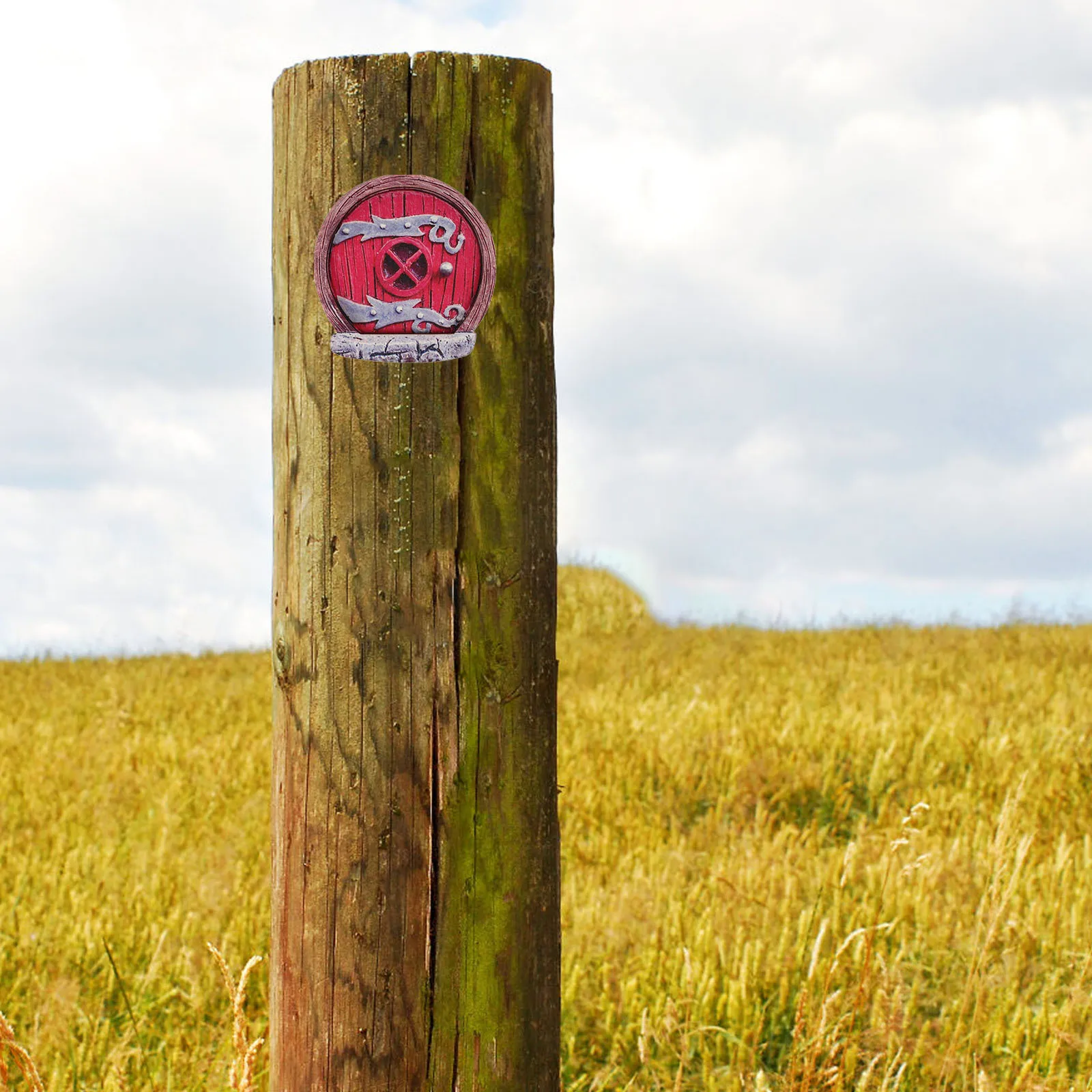 

3Pcs Miniature Wood Fairy Door Decorations for Garden Trees Outdoor Adornments Gift Fairy Door Decor Garden Tree Decorations