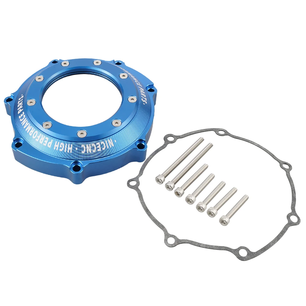 For Yamaha YFZ450 Clutch Transparent Cover Cap Guard with Gasket Protector for YAMAHA YFZ 450 YFZ450R YFZ 450R ATV Accessories