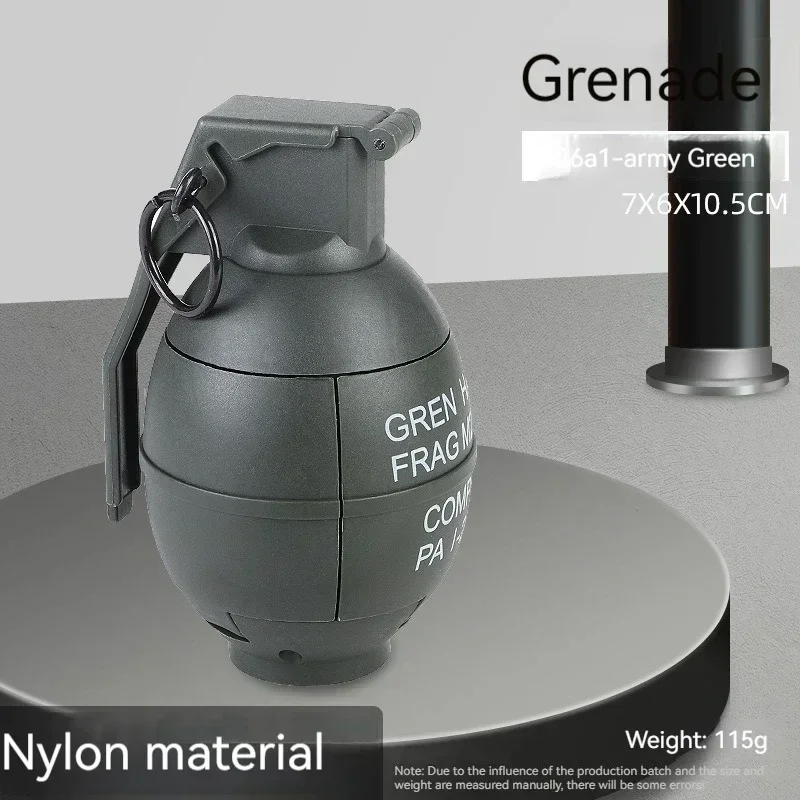 M26a2 M18 수류탄 장난감 젤 볼 런처 물총 재사용 시뮬레이션 어린이 장난감 Cs 나일론 소재 6mm-8mm 야외용