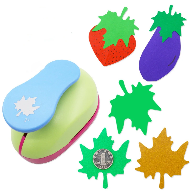 Maple Leaf Embossing Machine Random Color Matching Multi Size Specification Embossing Scrapbook Paper Art Cutting DIY Machine