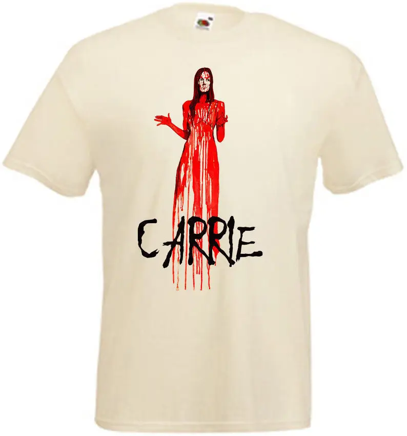 Carrie v 1 T shirt natural horror movie poster all sizes S 5XL