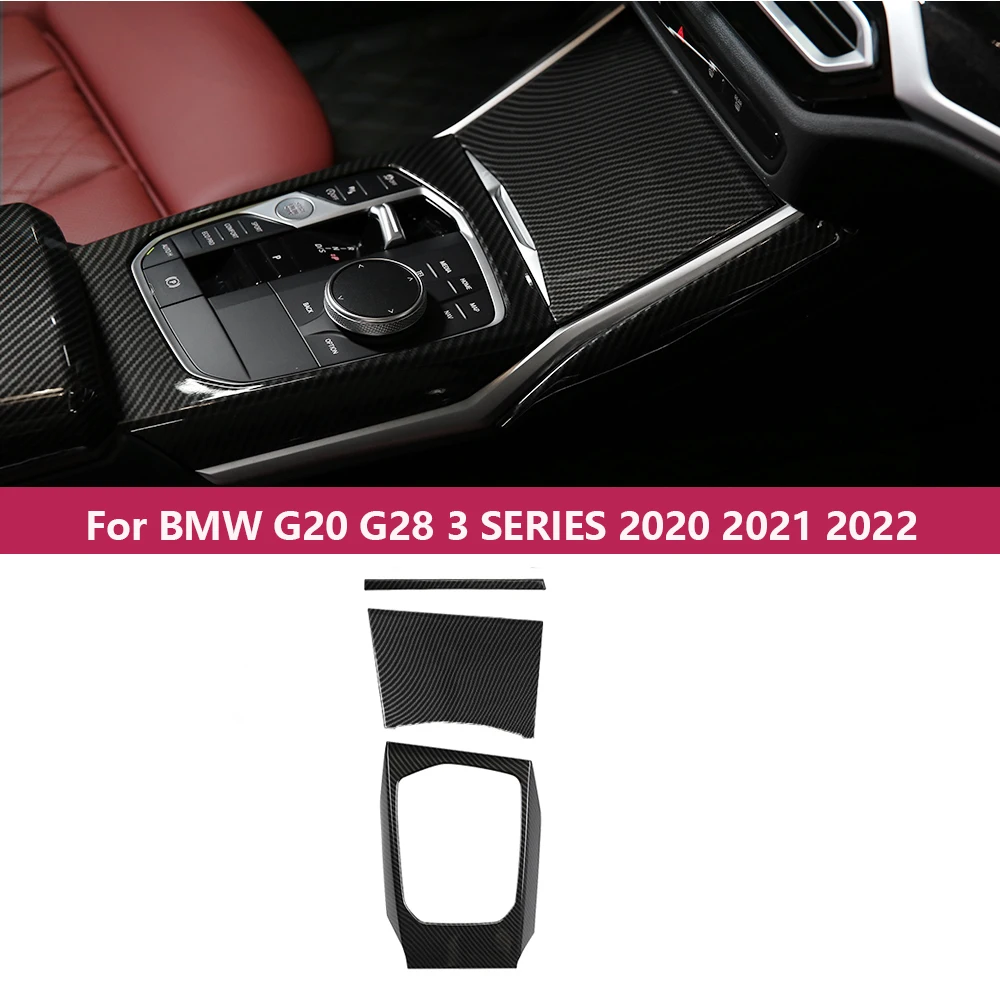 

Gear Shift Panel Cover Base Trim Frame Decor Sticker For BMW G20 G28 3 4 Series 2020-2022 ABS Car Center Console Interior