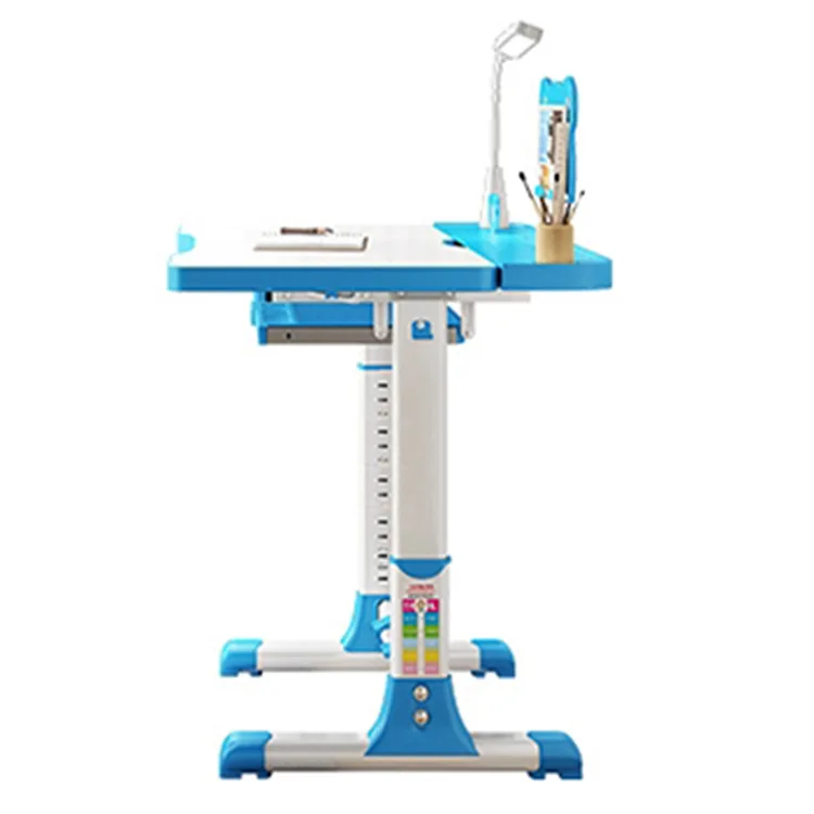 

With Storage Drawer Led Children Table and Chair Height Adjustable Large Storage Children Study Desk Kids Study Table