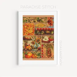 Embroidery Threads for Embroidery Set, Cross Stitch Kits, Christmas Dflower, Autumn 44-53 Embroidery