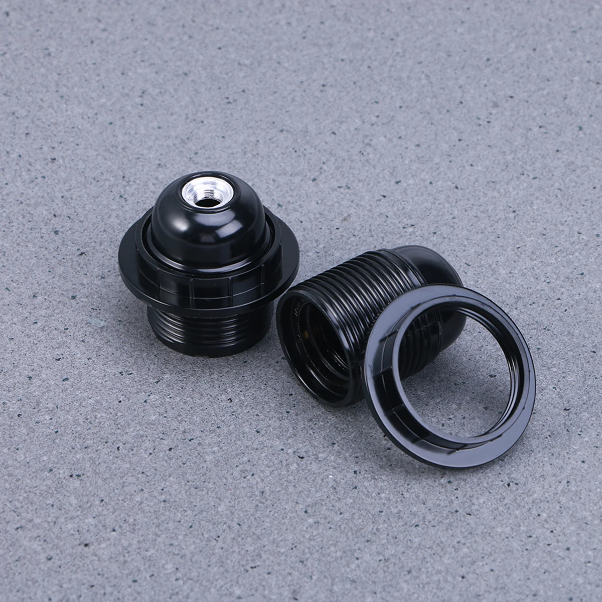 

10 pcs Lamp E26 Light Bulb Socket E14 E27 Light Socket Bulb Lampholder Cartridge Adapter Screw 0.5-2.5mm2 Round Plastic