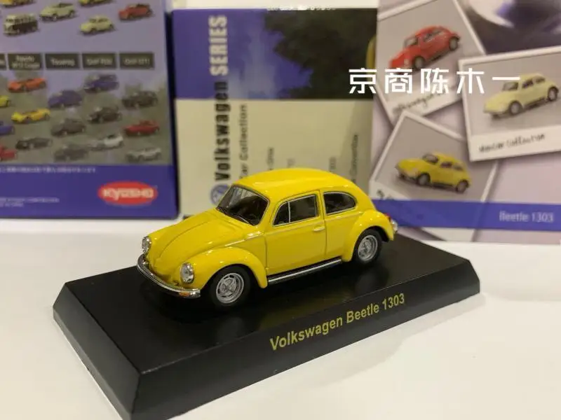 1:64 KYOSHO Volkswagen vw Beetle 1303 Collection die cast alloy trolley model ornaments gift