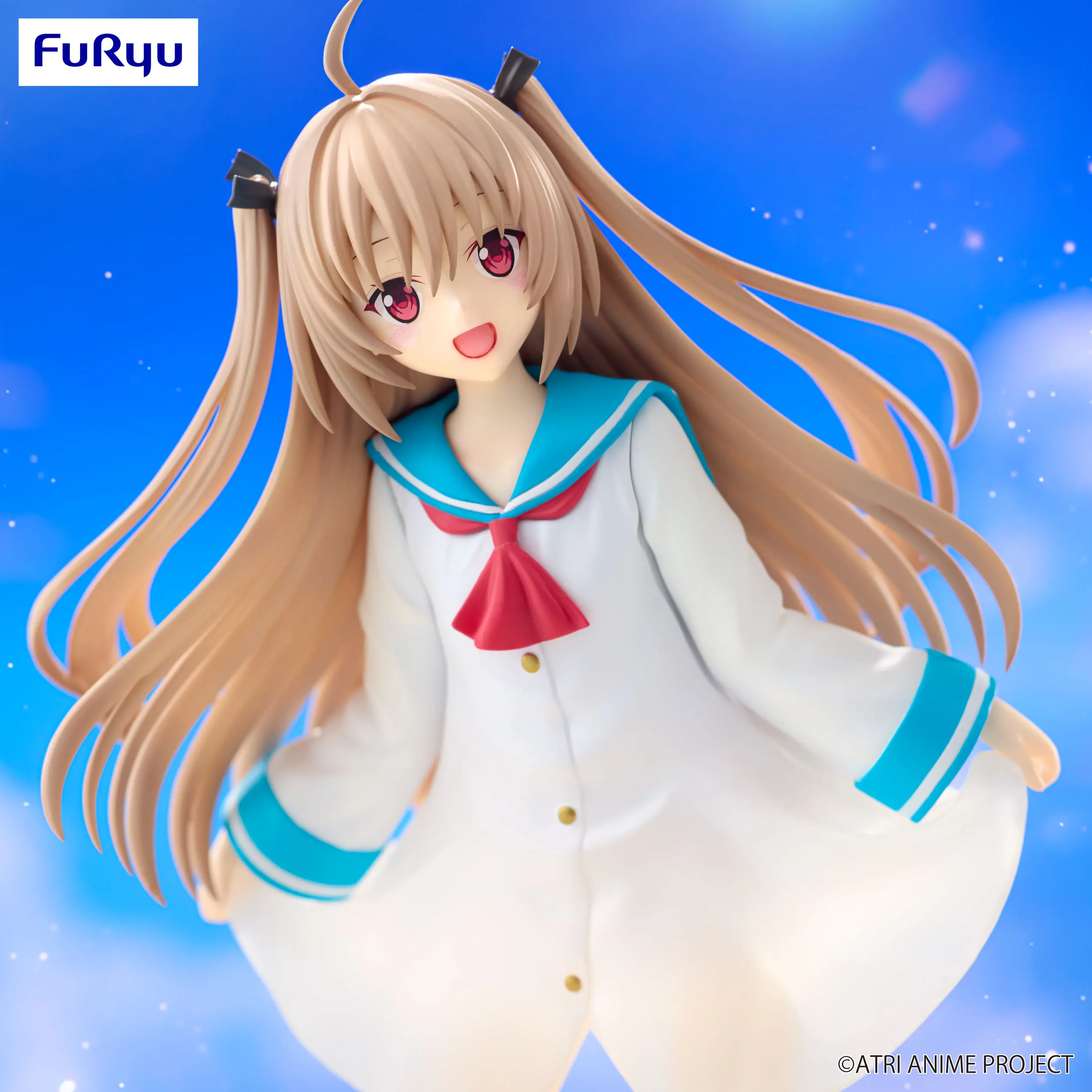 FuRyu ATRI -My Dear Moments Anime Atri Trio-Try-iT Action Figures Model Figurine Original Figuarts Decoration Collection Toys