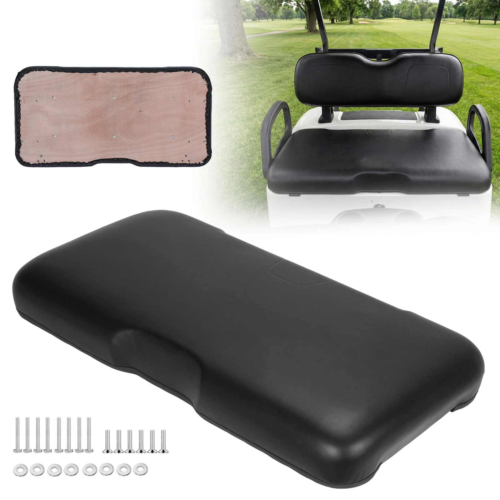

Golf Cart Front Seat Cushion Assembly for EZGO RXV 2008-up Models Golf Cart Seat Cushion Mounting Hardware Included
