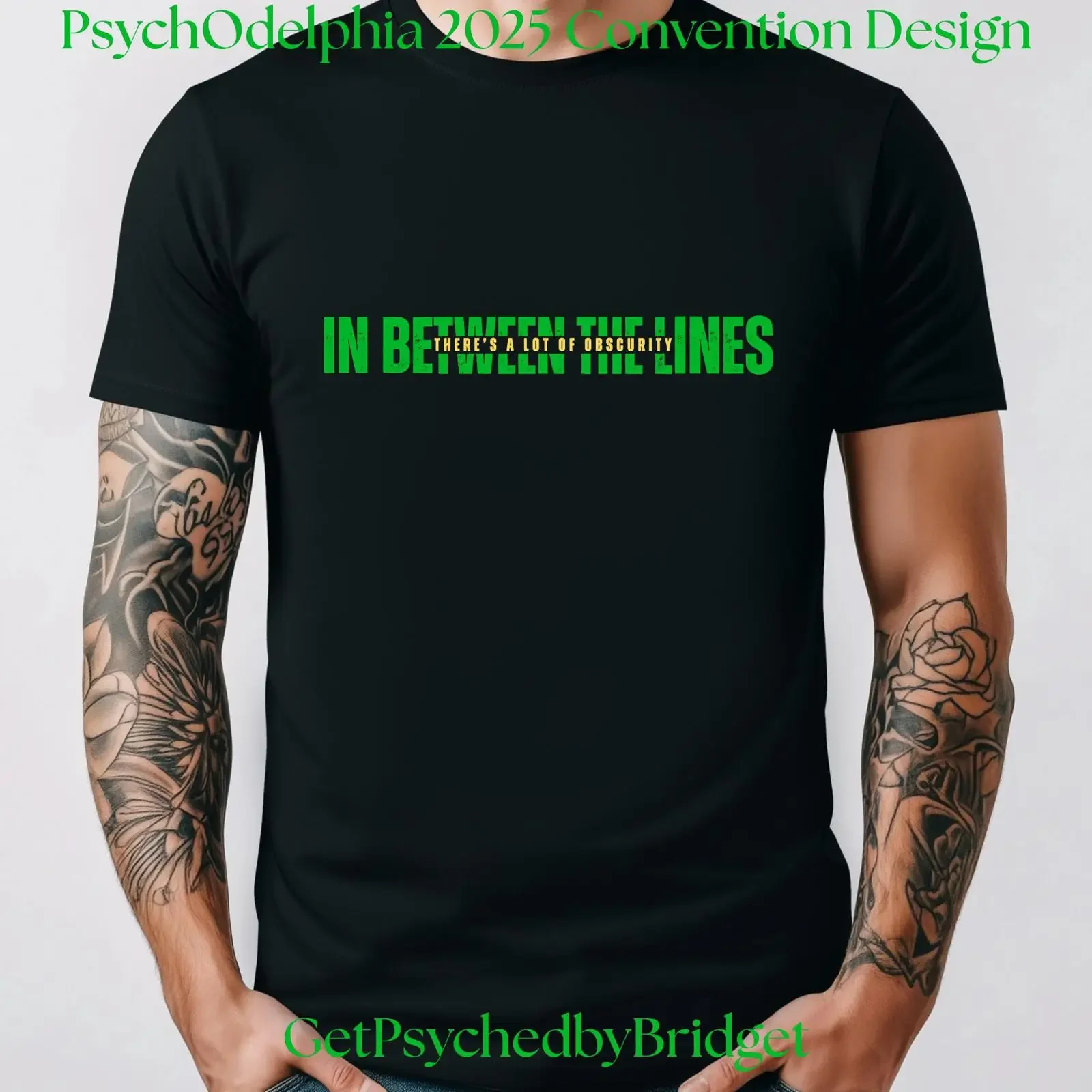 Psych TV Show T Shirt In Between the Lines Retro Comedy Psychodelphia 2025 Design vintage Washed designer clothes homme fashion