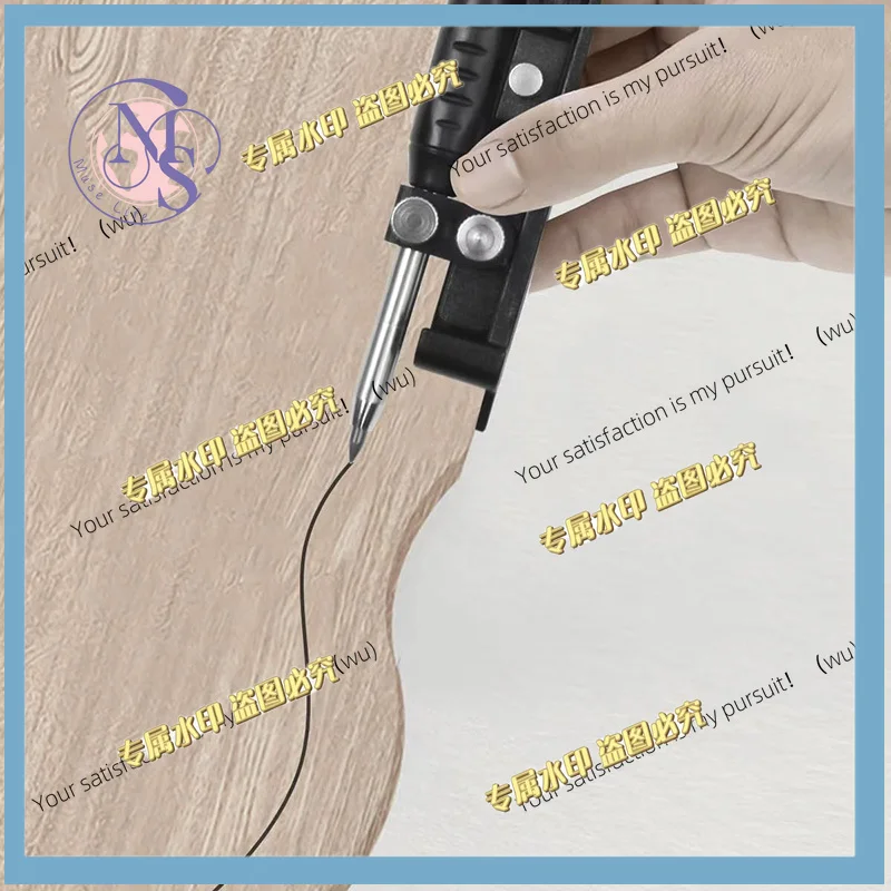 Contour Finder Multifunctional Marking Scribing Tool Circular Planner, Woodworking Precise Measurement Gauging Tool DIY Pen